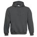 HOODED grey steel