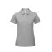 PIQUE POLO ID.001 WOMEN PWI11 grey heather