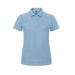 PIQUE POLO ID.001 WOMEN PWI11 light blue