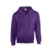 FULL ZIP HOODED SWEAT 18600 Purple