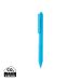 X9 ensfarvet pen med silikone greb blå