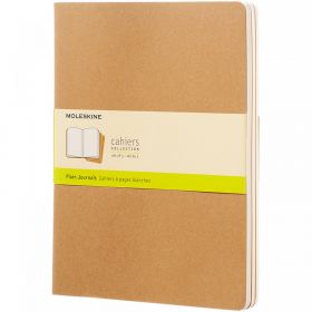 Moleskine Cahier Journal XL - blank Brun