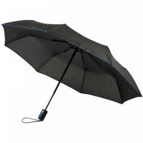 Stark-mini 53 cm foldbar fuldautomatisk paraply Blå