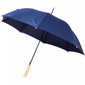 Alina 58 cm fuldautomatisk paraply i genanvendt PET Marineblå