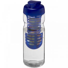 H2O Active® Base 650 ml drikkeflaske med fliplåg & infuser Blå