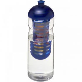 H2O Active® Base 650 ml drikkeflaske med kuppelformet låg & infuser Blå