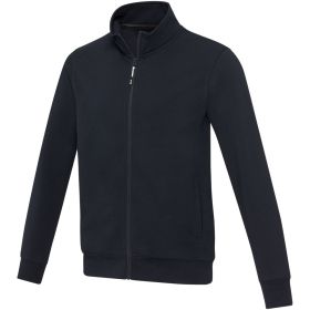 Galena unisex Aware™ sweater med fuld lynlås i genvundet materiale Marineblå