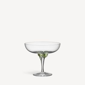 Sugar dandy coupe champagne glass green 32cl