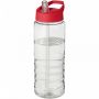 H2O Active® Treble 750 ml drikkeflaske og låg med hældetud Rød