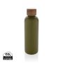 Wood RCS certificeret vakuumflaske i rustfrit stål Grøn