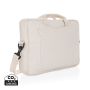Laluka AWARE™ 15,4 tommer laptop taske i genanvendt bomuld Hvid